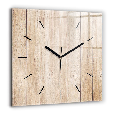 Ceas perete din sticlă pătrat Roca vulcanica