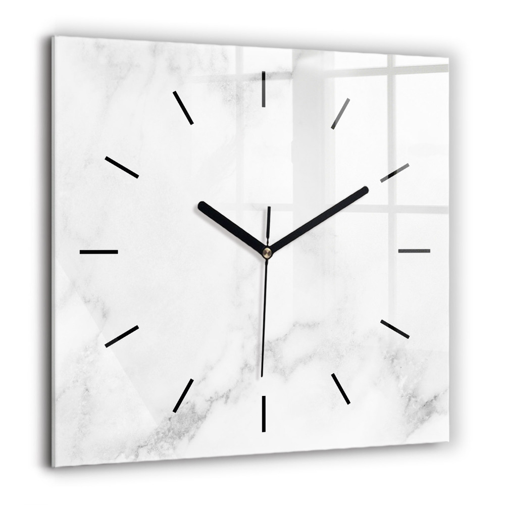 Ceas din sticlă pătrat Lămâi