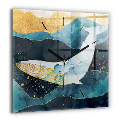 Ceas din sticlă pătrat Rezervația Hornstrandir Islanda