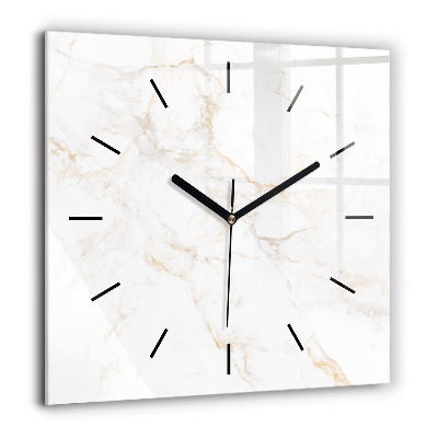 Ceas din sticlă pătrat Joc cu arme letale