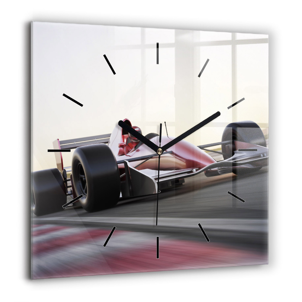 Ceas de sticlă pe perete pătrat Farul Annisquam