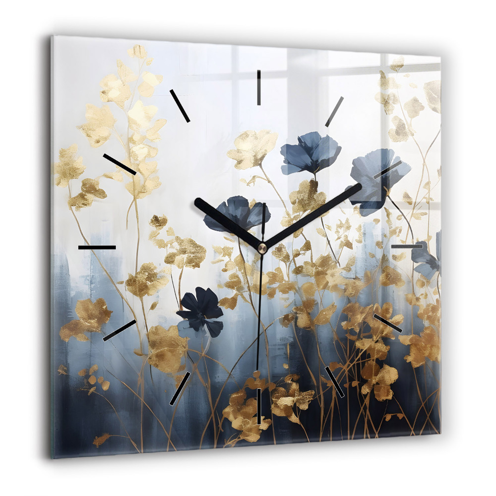 Ceas din sticlă pătrat Peisai montan