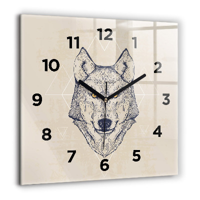 Ceas din sticlă pătrat Moda feminina