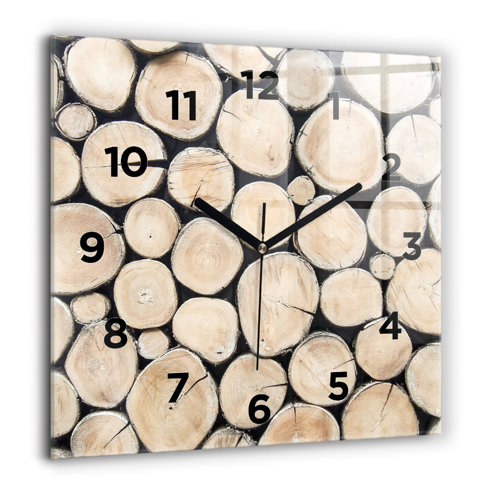 Ceas de sticlă pe perete pătrat Picture impressionista