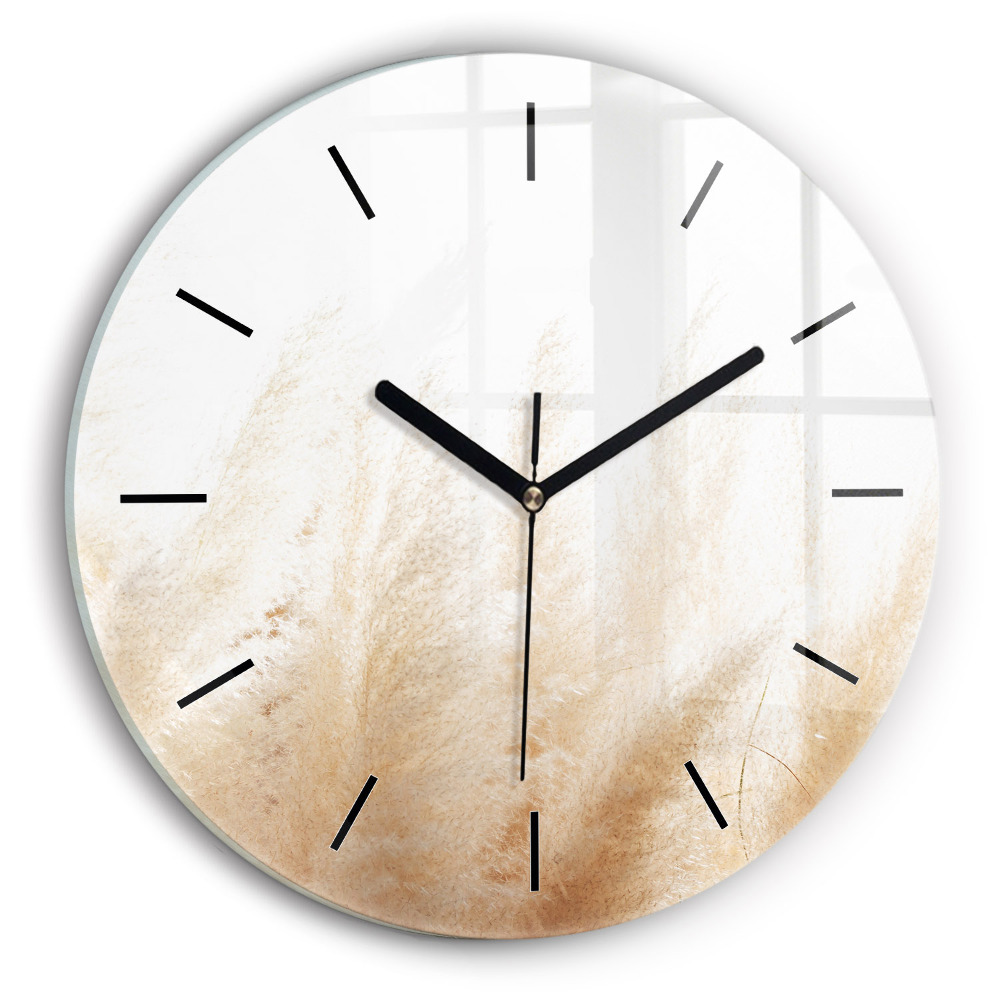 Spice de cereale Ceas din sticlă rotund