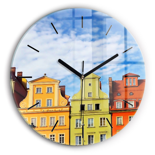 Wrocław - Orașul Vechi Ceas din sticlă rotund