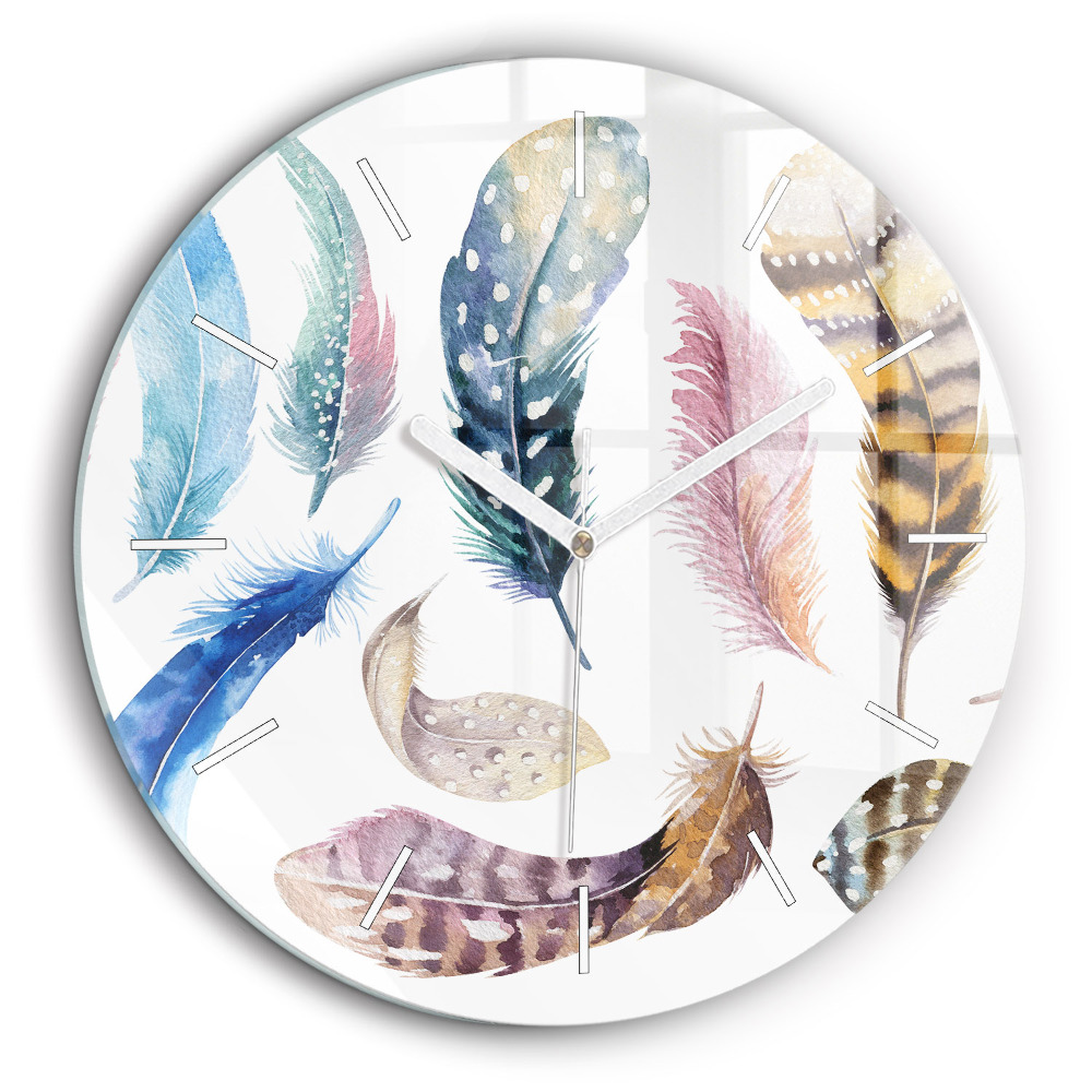 Ceas din sticlă rotund Ilustrație de artă retro