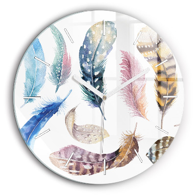 Ceas din sticlă rotund Ilustrație de artă retro