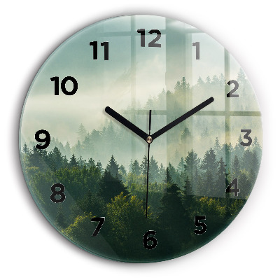 Beskids răsărit Ceas din sticlă rotund