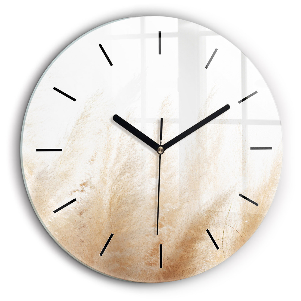 Ceas din sticlă rotund Spice de cereale