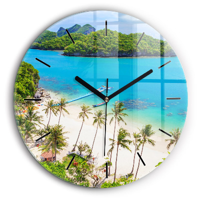 Ceas din sticlă rotund Parcul național Thailanda