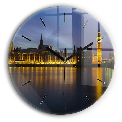 Ceas de sticlă pe perete rotund Palatul Winchester Londra